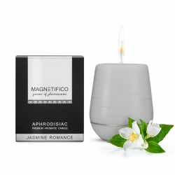 Afrodiziakální vonná svíčka Magnetifico Aphrodisiac Candle Jasmine Romance - Valavani